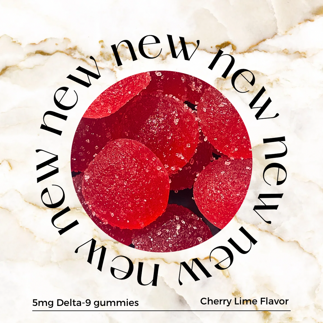 5mg Delta 9 THC Gummies (Cherry Lime)