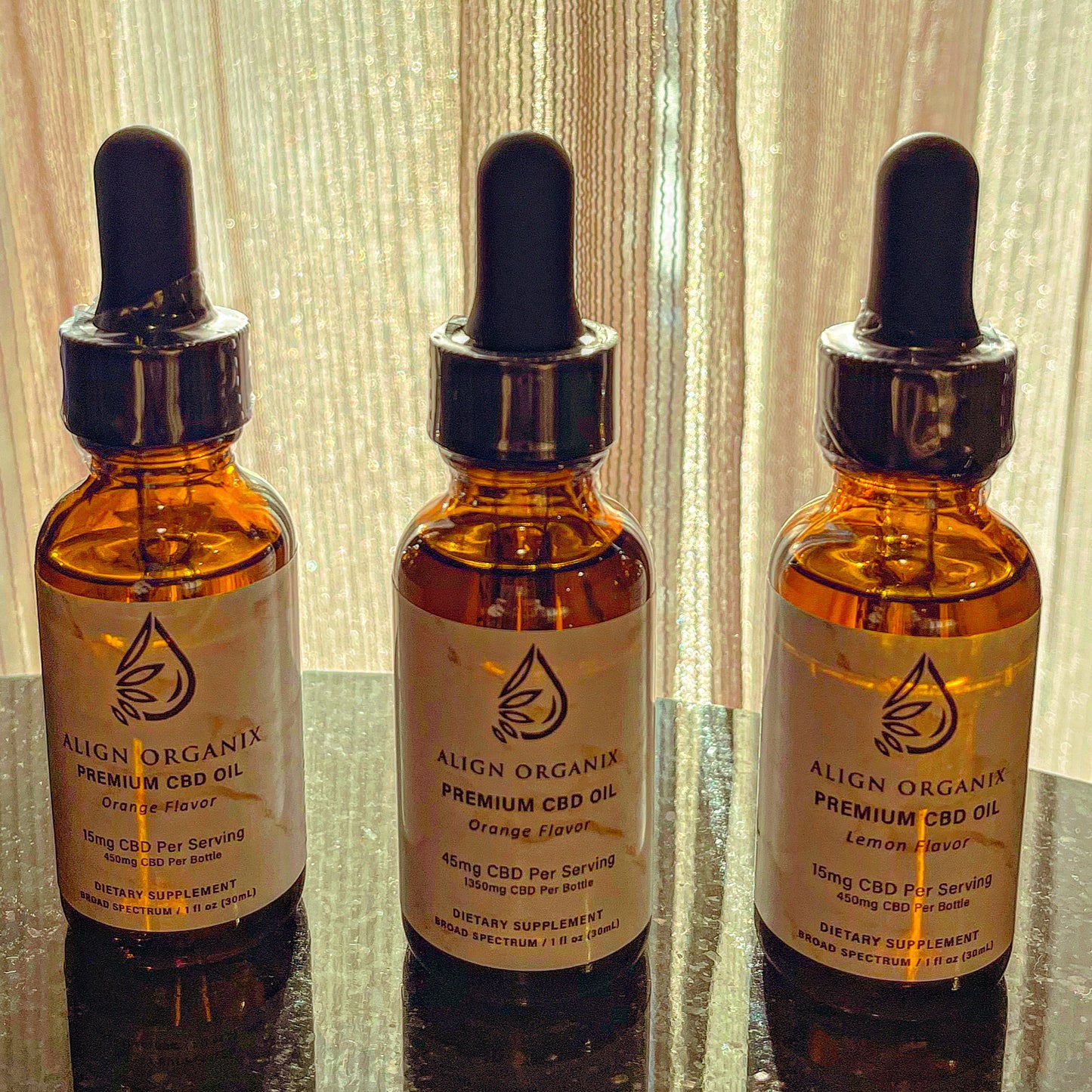 Orange Bliss: Organic Broad Spectrum CBD Tincture