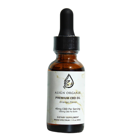 Orange Bliss: Organic Broad Spectrum CBD Tincture